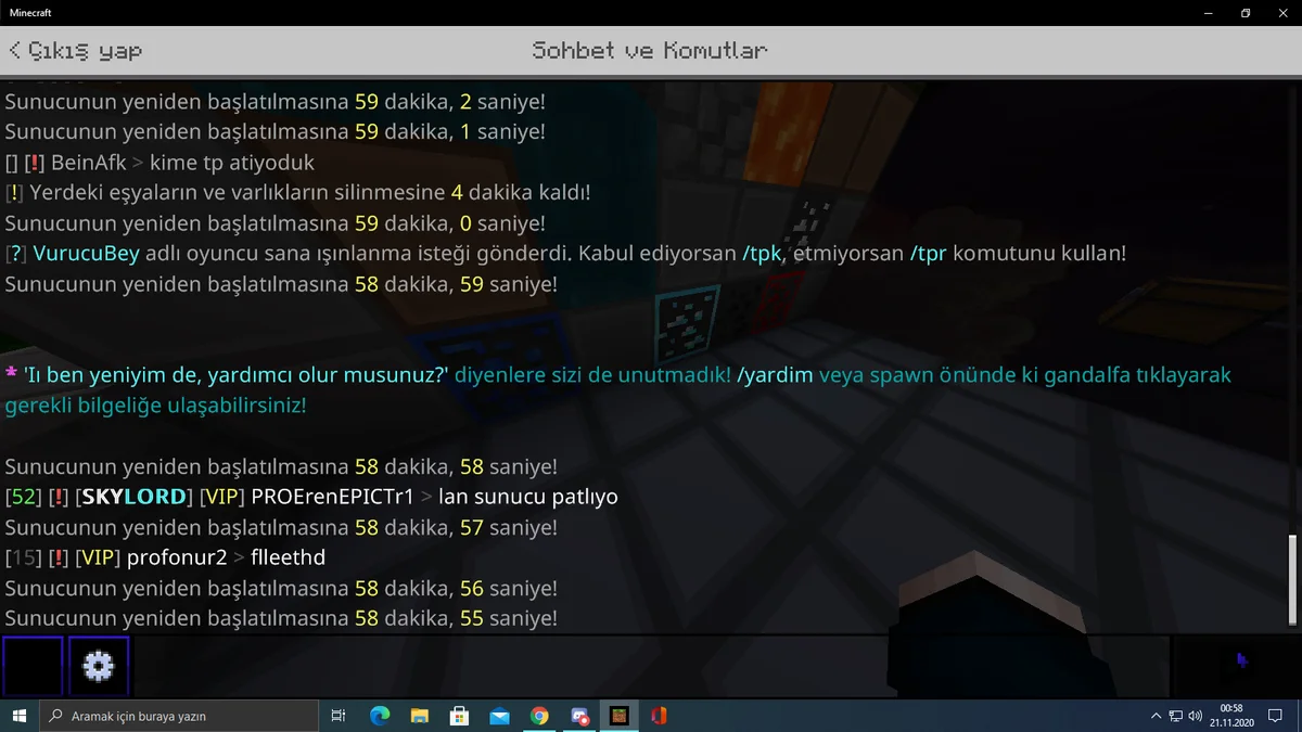 restart sayıcı bozuluyor